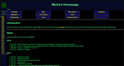 Desktop Screenshot of micha.name